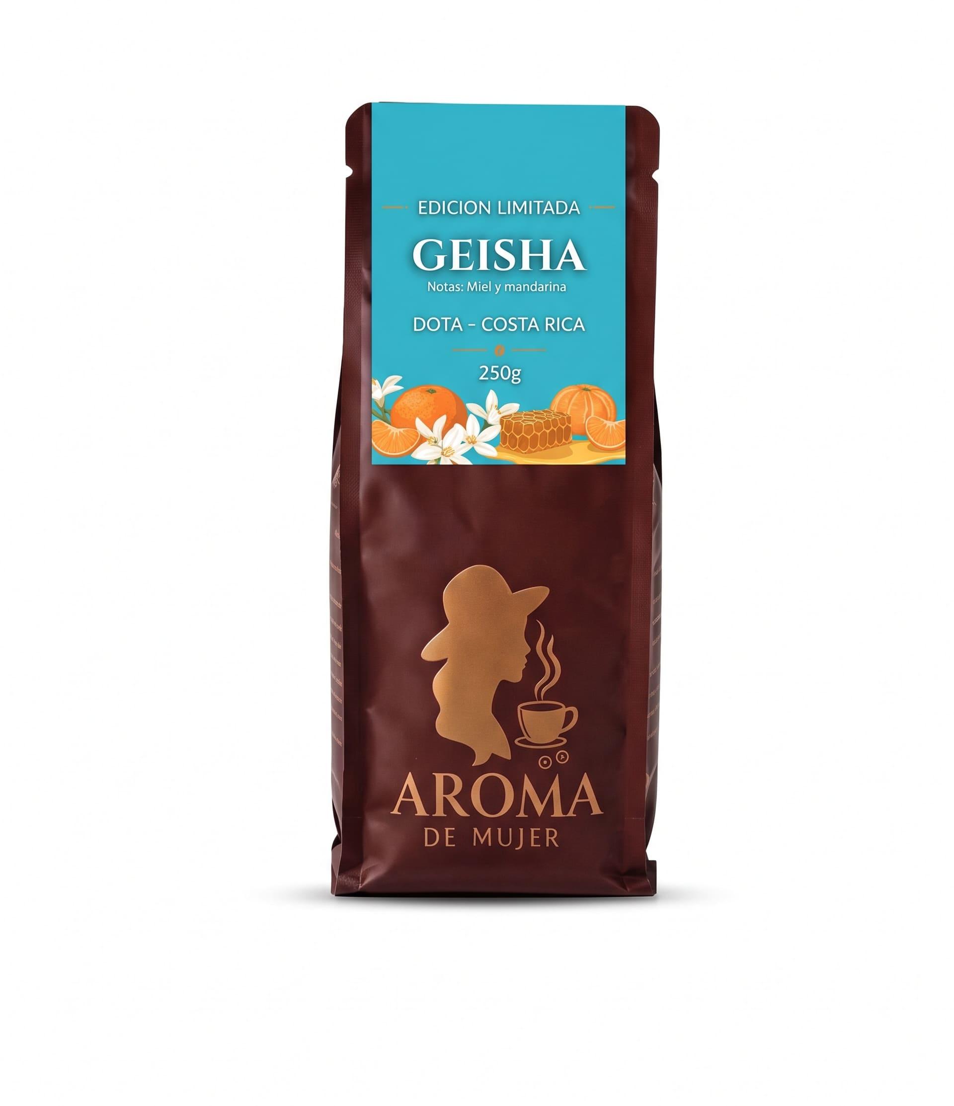 Edición Limitada Geisha - AROMA DE MUJER – Café Aroma de Mujer, Los Santos