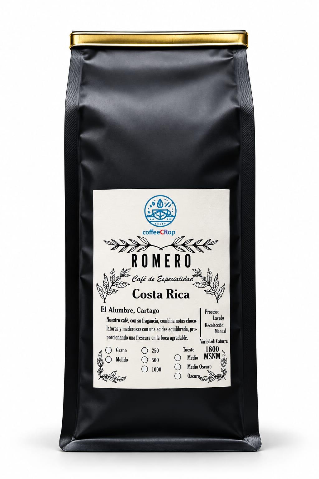 Romero Tueste Oscuro - COFFEECROPCR