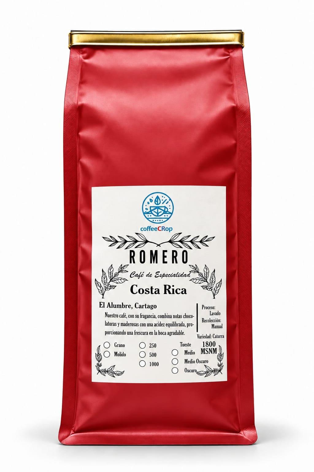 Romero Tueste Medio - COFFEECROPCR